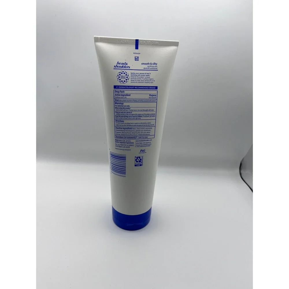 Head & Shoulders Smooth & Silky Dandruff Conditioner New